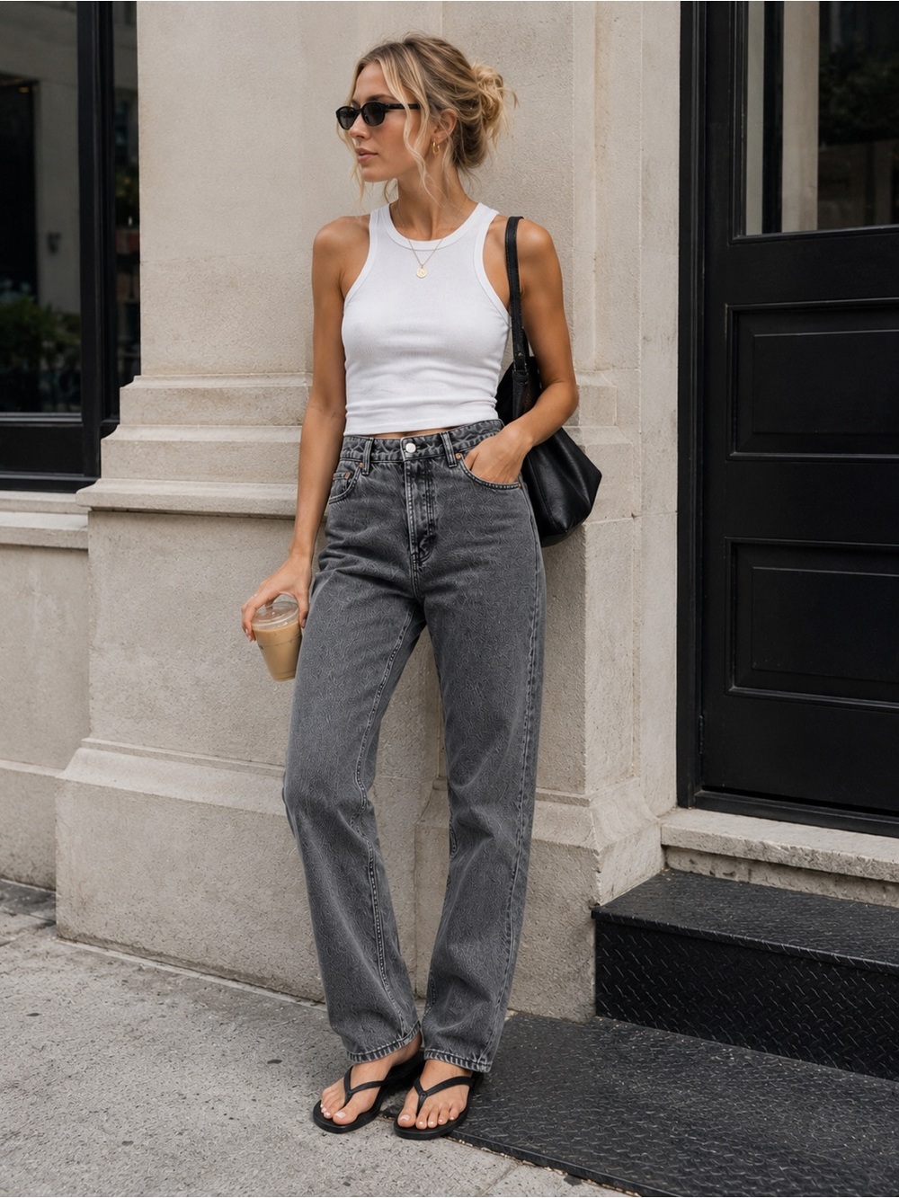 ROLLA’S Classic Straight High Rise Jeans Vintage Gray Button Fly Size 27